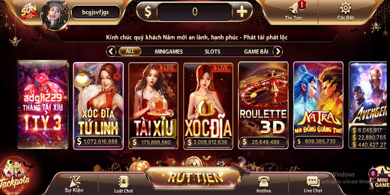 Kho trò chơi đa dạng thể loại phù hợp với thị hiếu của bet thủ